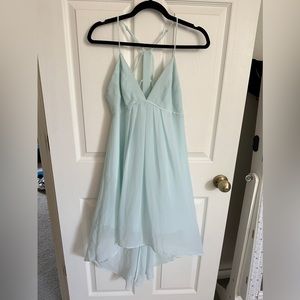Light blue BCBG Generation hi low dress